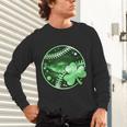 Baseball Irish Shamrock Lucky Clover St Patricks Day Boys Unisex Long Sleeve T-Shirt Baseball Irish Shamrock Lucky Clover St Patricks Day Boys Unisex Long Sleeve T-Shirt