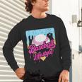 Baseball Life Lifestyle Home Plate Ice Cream Drip Men Boys Unisex Long Sleeve T-Shirt