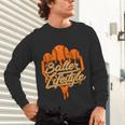 Baseball Lifestyle Home Plate Orange Ice Cream Drip Men Boys Unisex Long Sleeve T-Shirt Baseball Lifestyle Home Plate Orange Ice Cream Drip Men Boys Unisex Long Sleeve T-Shirt