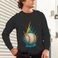 Baseball Splash Team Player For Kids Men Women Unisex Long Sleeve T-Shirt Baseball Splash Team Player For Kids Men Women Unisex Long Sleeve T-Shirt