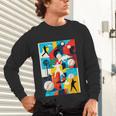 Baseball Strikeout Fastball Strikes Hitter Inning Curveball Unisex Long Sleeve T-Shirt Baseball Strikeout Fastball Strikes Hitter Inning Curveball Unisex Long Sleeve T-Shirt
