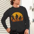 Baseball Tee Sunset Silhouette Players Men Women Kids Unisex Long Sleeve T-Shirt Baseball Tee Sunset Silhouette Players Men Women Kids Unisex Long Sleeve T-Shirt