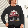 Baseball Is My Valentine Valentines Day Men Boys Kids Teen Unisex Long Sleeve T-Shirt Baseball Is My Valentine Valentines Day Men Boys Kids Teen Unisex Long Sleeve T-Shirt