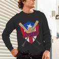 Boricua Puerto Rico Baseball Coqui Frog Pava Hat Fan Unisex Long Sleeve T-Shirt Boricua Puerto Rico Baseball Coqui Frog Pava Hat Fan Unisex Long Sleeve T-Shirt