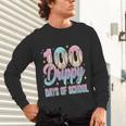 Boys Kids 100 Drippy Days Of School Baseball Drip Ice Cream Unisex Long Sleeve T-Shirt Boys Kids 100 Drippy Days Of School Baseball Drip Ice Cream Unisex Long Sleeve T-Shirt