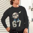 Boys Kids 67 Six Seven Sunglasses Dabbing Baseball Lover Unisex Long Sleeve T-Shirt