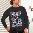 Bruh It's My 8th Birthday Baseball Ice Cream Drip 8 Year Old Unisex Long Sleeve T-Shirt Bruh It's My 8th Birthday Baseball Ice Cream Drip 8 Year Old Unisex Long Sleeve T-Shirt