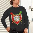 Christmas Baseball Ice Cream Drip Men Women Kids Unisex Long Sleeve T-Shirt Christmas Baseball Ice Cream Drip Men Women Kids Unisex Long Sleeve T-Shirt