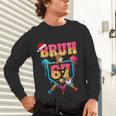 Christmas Gingerbread Bruh 67 Baseball Ice Cream Drip Kids Unisex Long Sleeve T-Shirt Christmas Gingerbread Bruh 67 Baseball Ice Cream Drip Kids Unisex Long Sleeve T-Shirt