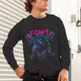 Cool Baseball F Caw F Crow Fcawf Raven Fawk Off Bird Unisex Long Sleeve T-Shirt