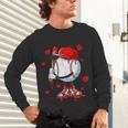 Cute Dripping Baseball Lover Valentines Day Boys Kids Unisex Long Sleeve T-Shirt Cute Dripping Baseball Lover Valentines Day Boys Kids Unisex Long Sleeve T-Shirt