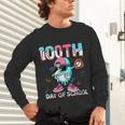 Dabbing Drippy 100th Days Of School Baseball Ice Cream Drip Unisex Long Sleeve T-Shirt Dabbing Drippy 100th Days Of School Baseball Ice Cream Drip Unisex Long Sleeve T-Shirt