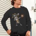 Dabbing Pirate Skeleton Baseball Dab Costume Boys Kids Men Unisex Long Sleeve T-Shirt