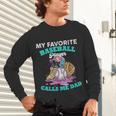 My Favorite Baseball Player Calls Me Dad Ice Cream Drip Unisex Long Sleeve T-Shirt My Favorite Baseball Player Calls Me Dad Ice Cream Drip Unisex Long Sleeve T-Shirt