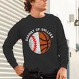 Granny Of Ballers Baseball Basketball Grandma Granny Unisex Long Sleeve T-Shirt Granny Of Ballers Baseball Basketball Grandma Granny Unisex Long Sleeve T-Shirt