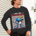 I Hit 100 Days Of School Baseball Player Kids Boys Son Unisex Long Sleeve T-Shirt I Hit 100 Days Of School Baseball Player Kids Boys Son Unisex Long Sleeve T-Shirt