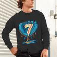 Ice Cream Baseball Glove 7th Birthday Edition Unisex Long Sleeve T-Shirt Ice Cream Baseball Glove 7th Birthday Edition Unisex Long Sleeve T-Shirt