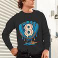 Ice Cream Baseball Glove 8th Birthday Edition Unisex Long Sleeve T-Shirt