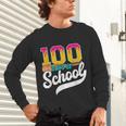 Ice Cream Drip 100 Days Of School Baseball Boys 100th Day Unisex Long Sleeve T-Shirt Ice Cream Drip 100 Days Of School Baseball Boys 100th Day Unisex Long Sleeve T-Shirt