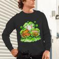 Kids St Patricks Day Shamrock Basketball Baseball Football Unisex Long Sleeve T-Shirt Kids St Patricks Day Shamrock Basketball Baseball Football Unisex Long Sleeve T-Shirt
