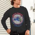 Lynyrd Skynyrd Skeleton Baseball Gun US Flag Cowboy Rock Fan Unisex Long Sleeve T-Shirt
