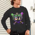 Mardi Gras Baseball Carnival Party Ice Cream Drip Boys Unisex Long Sleeve T-Shirt Mardi Gras Baseball Carnival Party Ice Cream Drip Boys Unisex Long Sleeve T-Shirt