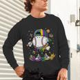 Mardi Gras Ice Cream Drip Baseball Carnival Party Mask Boys Unisex Long Sleeve T-Shirt Mardi Gras Ice Cream Drip Baseball Carnival Party Mask Boys Unisex Long Sleeve T-Shirt