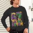 Mardi Gras Six Seven Baseball Drip Number 6 7 Meme Unisex Long Sleeve T-Shirt Mardi Gras Six Seven Baseball Drip Number 6 7 Meme Unisex Long Sleeve T-Shirt