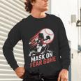 Mask On Fear Gone Baseball Catcher Softball Unisex Long Sleeve T-Shirt Mask On Fear Gone Baseball Catcher Softball Unisex Long Sleeve T-Shirt