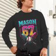 Mason 67 Ice Cream Drip Baseball Ice Cream Drip Unisex Long Sleeve T-Shirt