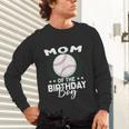 Mom Of The Birthday Boy Baseball Player Birthday Unisex Long Sleeve T-Shirt Mom Of The Birthday Boy Baseball Player Birthday Unisex Long Sleeve T-Shirt