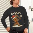 Oh Snap Gingerbreadman Baseball Christmas Men Boys Toddlers Unisex Long Sleeve T-Shirt Oh Snap Gingerbreadman Baseball Christmas Men Boys Toddlers Unisex Long Sleeve T-Shirt