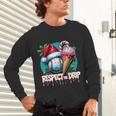 Respect The Drip Baseball Christmas Holiday Unisex Long Sleeve T-Shirt