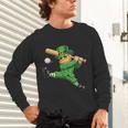 Retro Leprechaun Baseball St Patricks Day Sport Men Boy Kids Unisex Long Sleeve T-Shirt Retro Leprechaun Baseball St Patricks Day Sport Men Boy Kids Unisex Long Sleeve T-Shirt