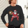Santa Playing Baseball Baseball Lover Baseballer Xmas Unisex Long Sleeve T-Shirt Santa Playing Baseball Baseball Lover Baseballer Xmas Unisex Long Sleeve T-Shirt