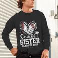 Senior Sister Class Of 2026 Baseball Graduation Heart Unisex Long Sleeve T-Shirt Senior Sister Class Of 2026 Baseball Graduation Heart Unisex Long Sleeve T-Shirt