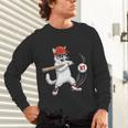 Six Seven 67 Baseball Cat Birthday Men Kids Boys Unisex Long Sleeve T-Shirt