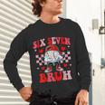 Six Seven 67 Bruh 6 7 Meme Baseball Ice Cream Drip Valentine Unisex Long Sleeve T-Shirt Six Seven 67 Bruh 6 7 Meme Baseball Ice Cream Drip Valentine Unisex Long Sleeve T-Shirt