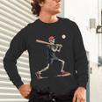 Skeleton Baseball Halloween Costume Men Boys Kids Unisex Long Sleeve T-Shirt Skeleton Baseball Halloween Costume Men Boys Kids Unisex Long Sleeve T-Shirt
