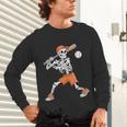 Skeleton Batting Baseball Halloween Unisex Long Sleeve T-Shirt Skeleton Batting Baseball Halloween Unisex Long Sleeve T-Shirt
