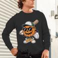 Spooky Jack O Lantern Baseball Halloween Costumes Boys Unisex Long Sleeve T-Shirt Spooky Jack O Lantern Baseball Halloween Costumes Boys Unisex Long Sleeve T-Shirt