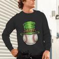 St Patricks Day Baseball Player Leprechaun Hat Men Boys Kids Unisex Long Sleeve T-Shirt St Patricks Day Baseball Player Leprechaun Hat Men Boys Kids Unisex Long Sleeve T-Shirt