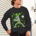 St Patricks Day Baseball Skeleton Irish Leprechaun Hat Boys Unisex Long Sleeve T-Shirt St Patricks Day Baseball Skeleton Irish Leprechaun Hat Boys Unisex Long Sleeve T-Shirt