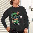 St Patricks Day Leprechaun Baseball Saint Paddys Boys Men Unisex Long Sleeve T-Shirt