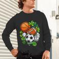 St Patricks Day Shamrock Basketball Baseball Football Soccer Unisex Long Sleeve T-Shirt St Patricks Day Shamrock Basketball Baseball Football Soccer Unisex Long Sleeve T-Shirt