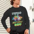 Stepdad Of The Birthday Boy Baseball Football Colorful Unisex Long Sleeve T-Shirt Stepdad Of The Birthday Boy Baseball Football Colorful Unisex Long Sleeve T-Shirt