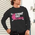 Strike Out Cancer Breast Cancer Awareness Baseball Warrior Unisex Long Sleeve T-Shirt Strike Out Cancer Breast Cancer Awareness Baseball Warrior Unisex Long Sleeve T-Shirt