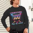 I Survived 100 Days Of School Baseball Boys Students Unisex Long Sleeve T-Shirt I Survived 100 Days Of School Baseball Boys Students Unisex Long Sleeve T-Shirt