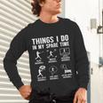 Things I Do In My Spare Time Baseball Lovers Kids Boys Unisex Long Sleeve T-Shirt Things I Do In My Spare Time Baseball Lovers Kids Boys Unisex Long Sleeve T-Shirt