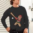 Ugly Christmas Sweater Gingerbread Baseball Toddler Kids Unisex Long Sleeve T-Shirt Ugly Christmas Sweater Gingerbread Baseball Toddler Kids Unisex Long Sleeve T-Shirt